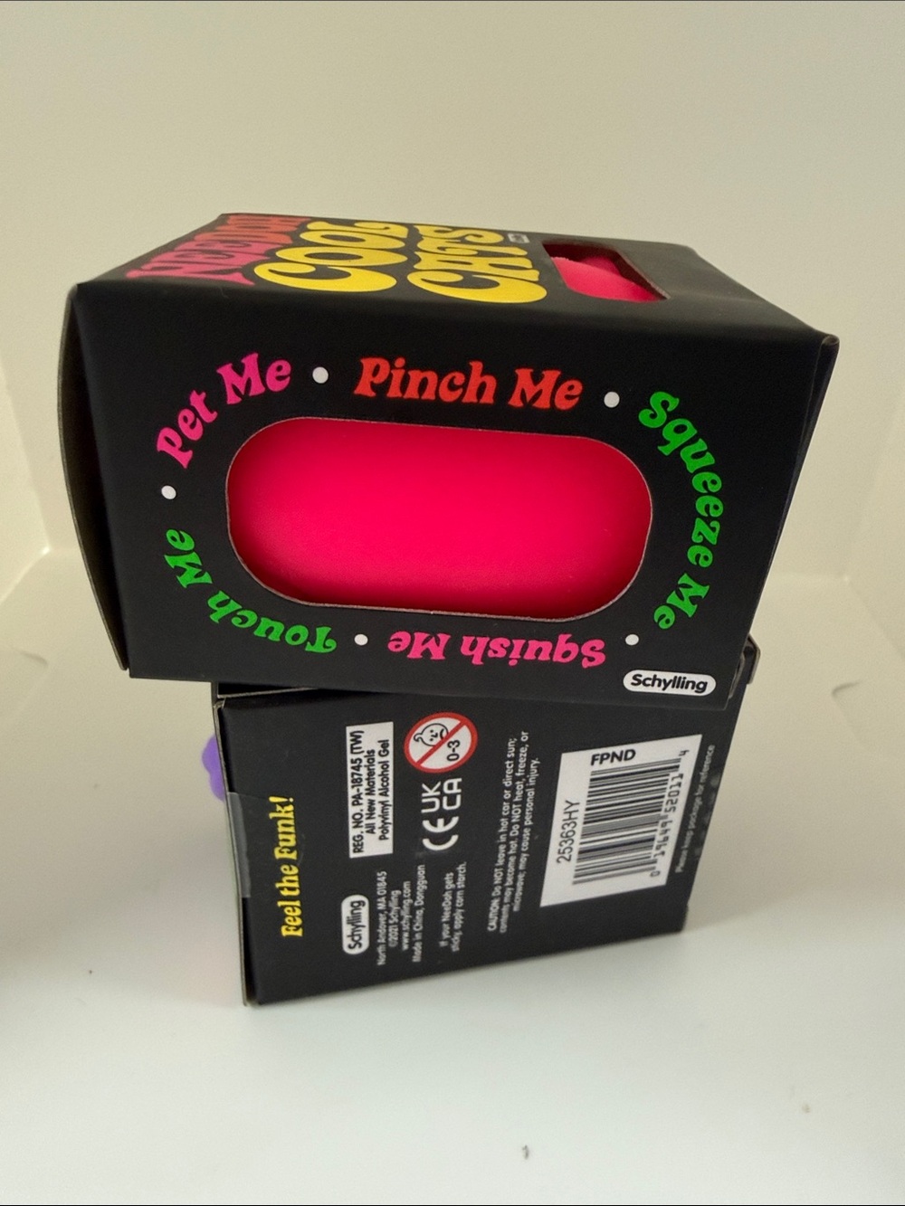 New Doh Cool Cat Fidget Toy ~ Hot Pink ~ Lot of 1 Only - Picture 2 of 5